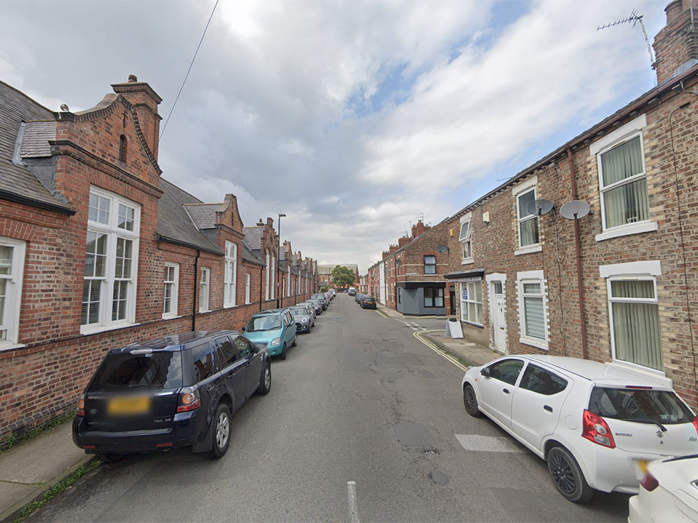 York home hit by late-night burglar