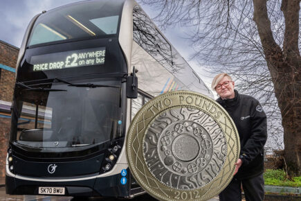 Here are all the bus routes where you can travel for just £2