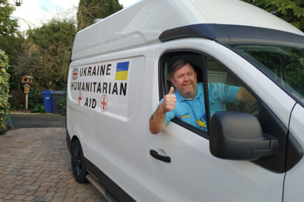 Selby pair deliver aid to Ukraine orphanages