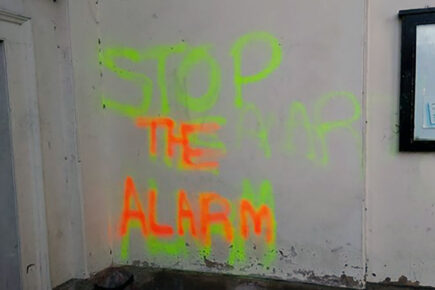 Teenager arrested after offensive graffiti daubed on York museum