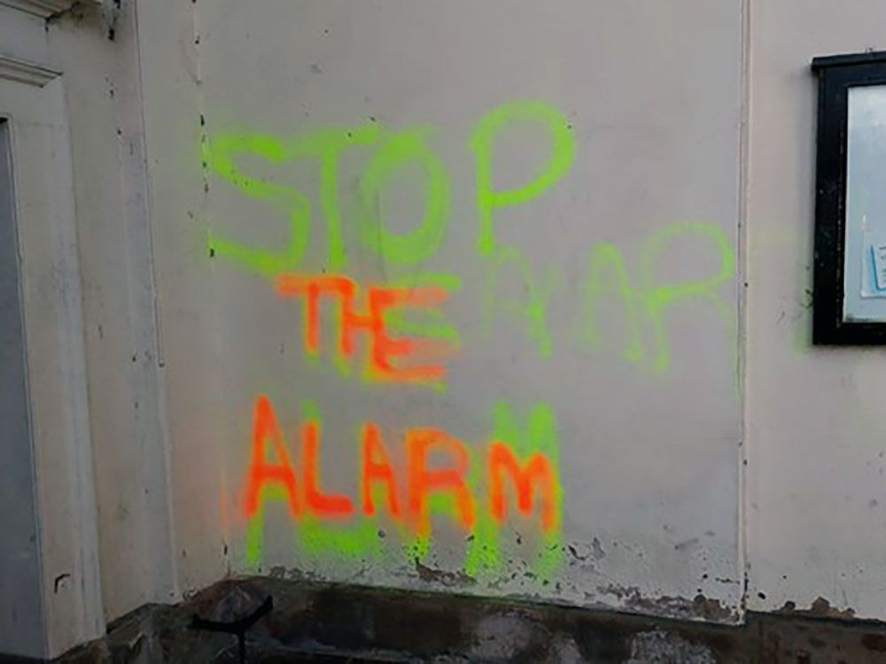 Teenager arrested after offensive graffiti daubed on York museum