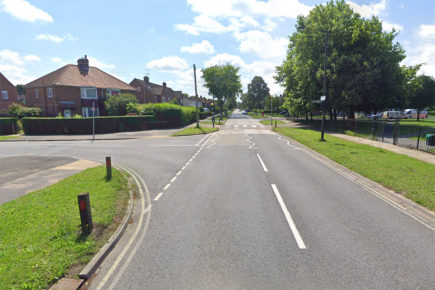 Argument breaks out after car and motorbike crash in York