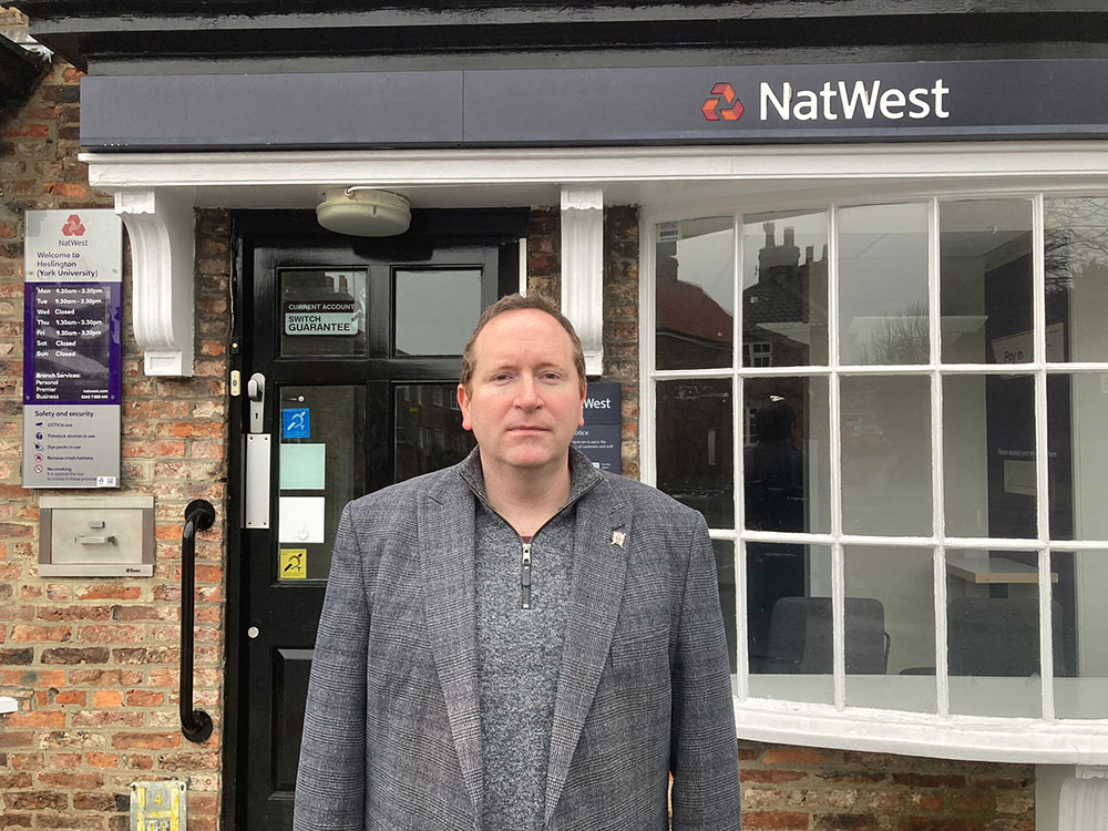 Dismay as another York bank branch is set to close