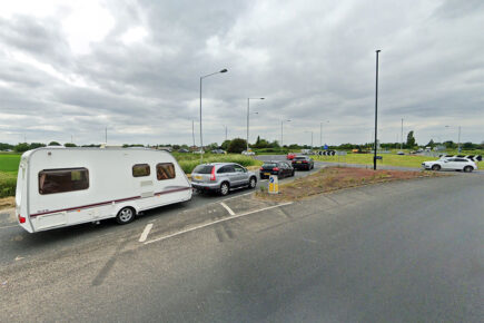Two vehicle crash near Monks Cross in York