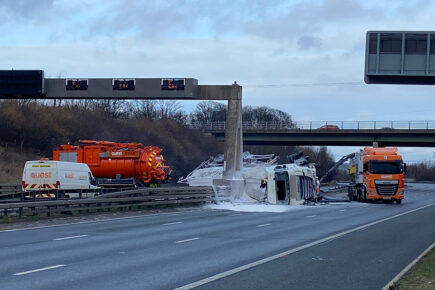 A1M crash update: Road won’t reopen until 5am on Thursday