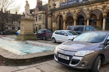 York’s unofficial car parks, number 1: Exhibition Square