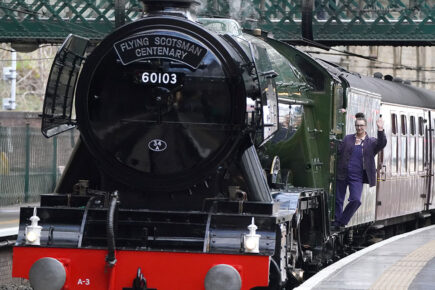 York’s own Flying Scotsman celebrates 100th birthday with steamy surprise