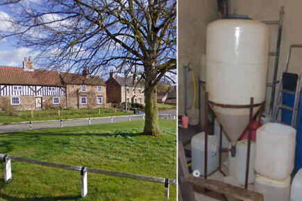 Gang jailed for 24 years after setting up drugs lab in leafy North Yorkshire village