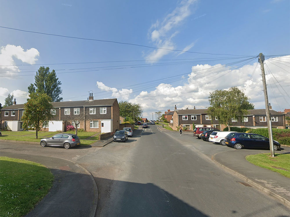 Storage area set on fire at York flats