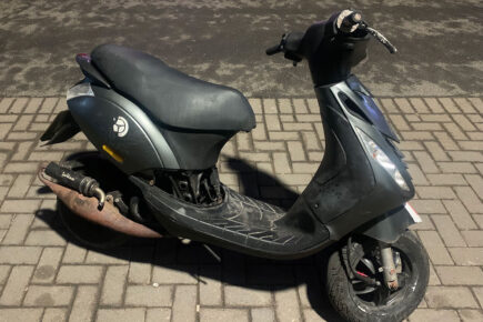 York moped seized by police after rider seen ‘pulling wheelies’
