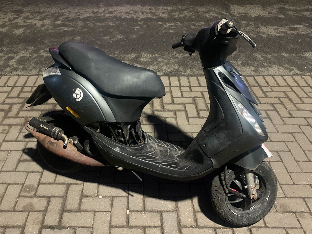 York moped seized by police after rider seen ‘pulling wheelies’