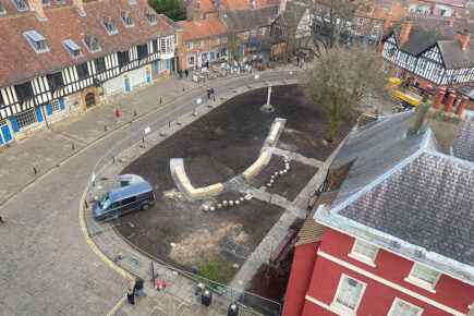New park in York to open soon, complete with cherry trees, seating and play features