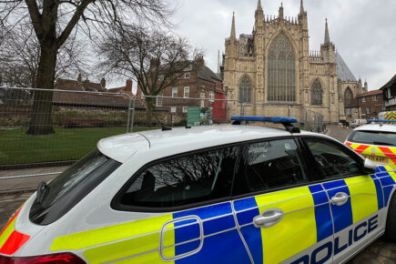 Boys wearing balaclavas and carrying boltcutters arrested by police in York