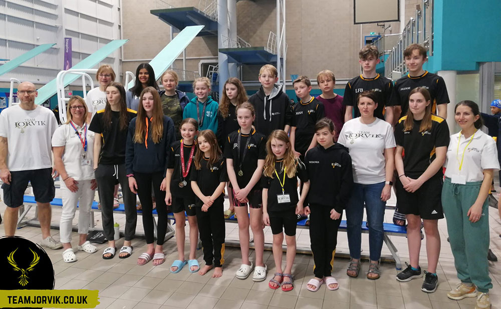 More than 400 youngsters compete in swimming festival