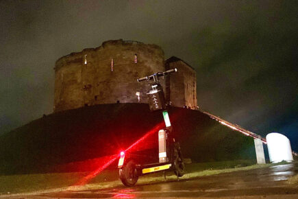York e-scooter rider arrested for drink driving after failing breath test