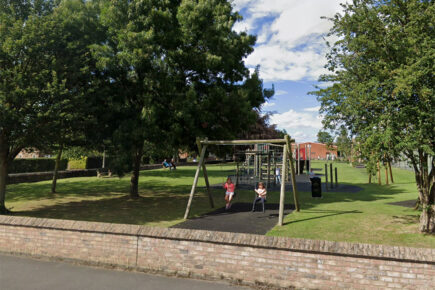 ‘Mindless vandals’ damage York children’s play area