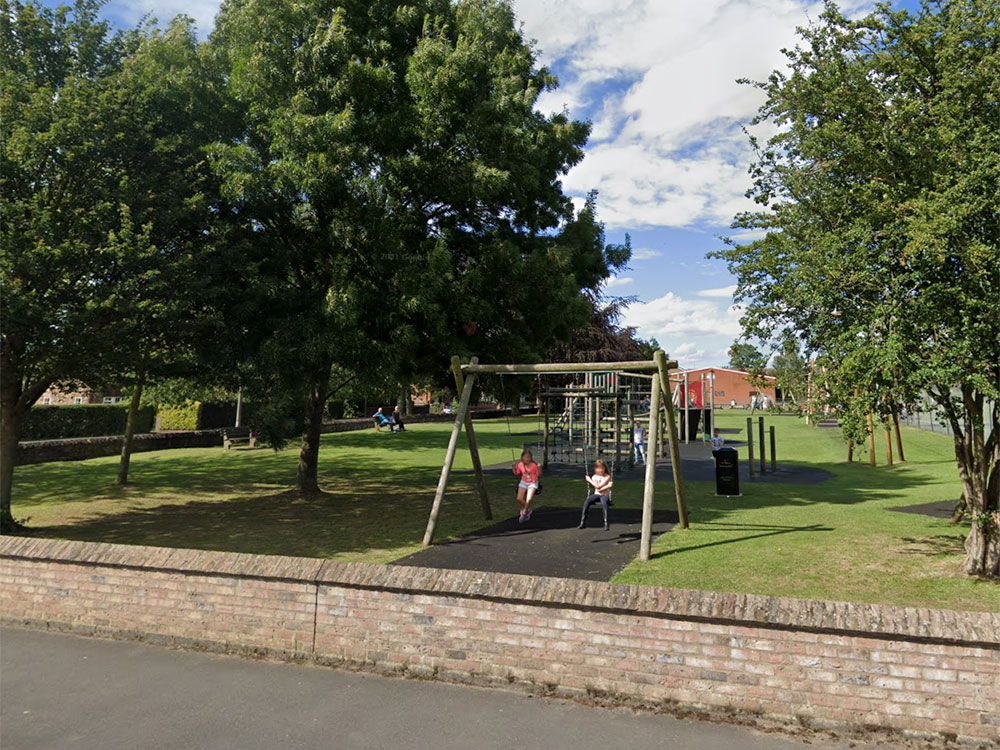 ‘Mindless vandals’ damage York children’s play area