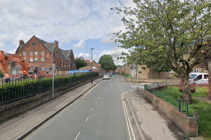 Woman hurt by car which mounted the kerb in York