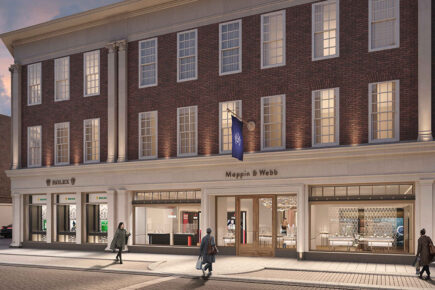 Davygate development in York to go full bling, complete with Rolex clock and flag