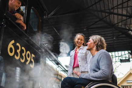 New ‘fuss-free’ coaches help to make North Yorkshire Moors Railway accessible to all
