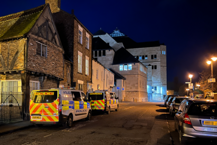 York bridge closed and buildings evacuated