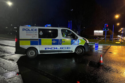 Two people and suspicious object spark major emergency services operation