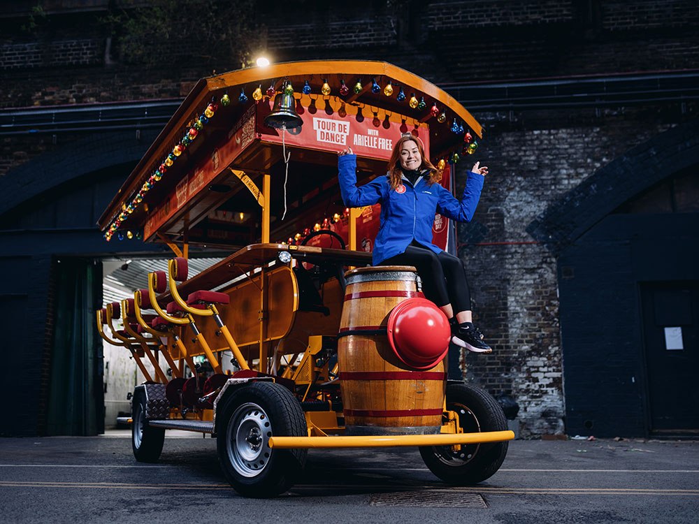 Radio 1 DJ to travel round York on giant bike for Comic Relief
