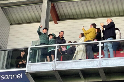 Ryan Reynolds celebrates as league leaders Wrexham comfortably beat York City
