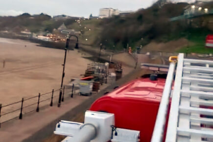Updated: Two arrested for ‘outraging public decency’ after TikTok filmed on Scarborough fire engine