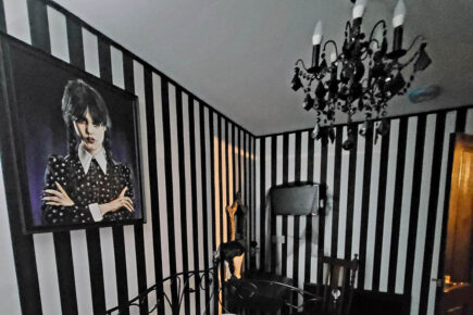 Inside the extraordinary Wednesday Addams Airbnb just opened in York – 14 pictures