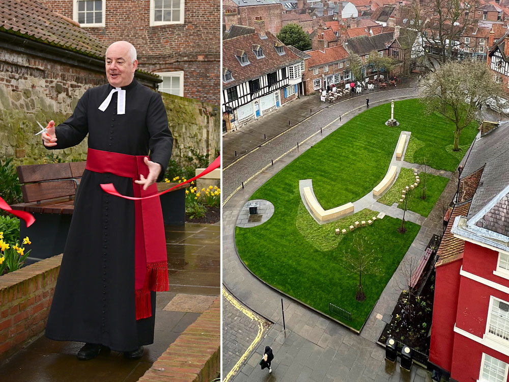 Watch: New pocket park opens next to York Minster after ‘spectacular makeover’