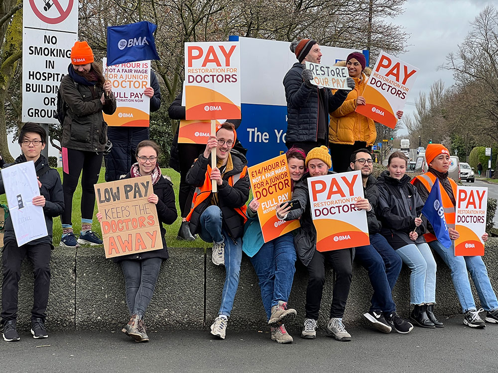 Four-day junior doctors strike begins – York NHS Trust issues statement