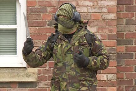 Watch: Knife wielding ‘terrorist’ challenged by armed police in major simulation exercise in York