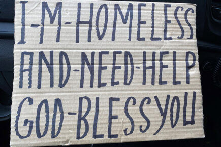 ‘If you see this sign, please ignore it’ – Police warning about ‘organised beggars’