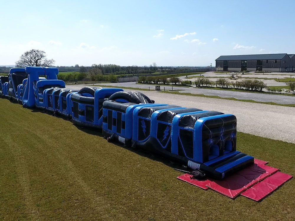 Biggest assault course in the north arrives at attraction near York for the bank holiday