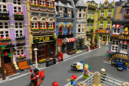 Video and 24 pix: Amazing Lego display creates miniature worlds at York show