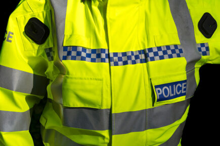 Bare chested men seen running away from loud bang in York