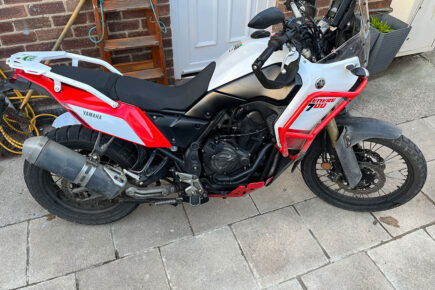 York motorbike thieves make off through gardens after being stopped by police