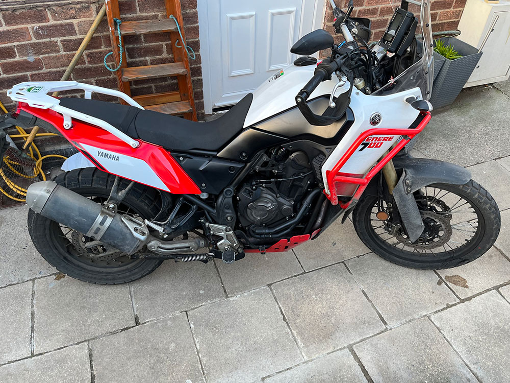 York motorbike thieves make off through gardens after being stopped by police