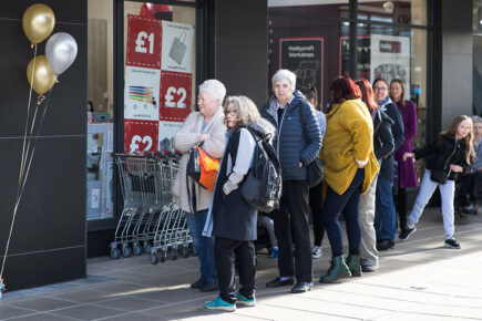 Big York store opening sees people queue up to get goody bags