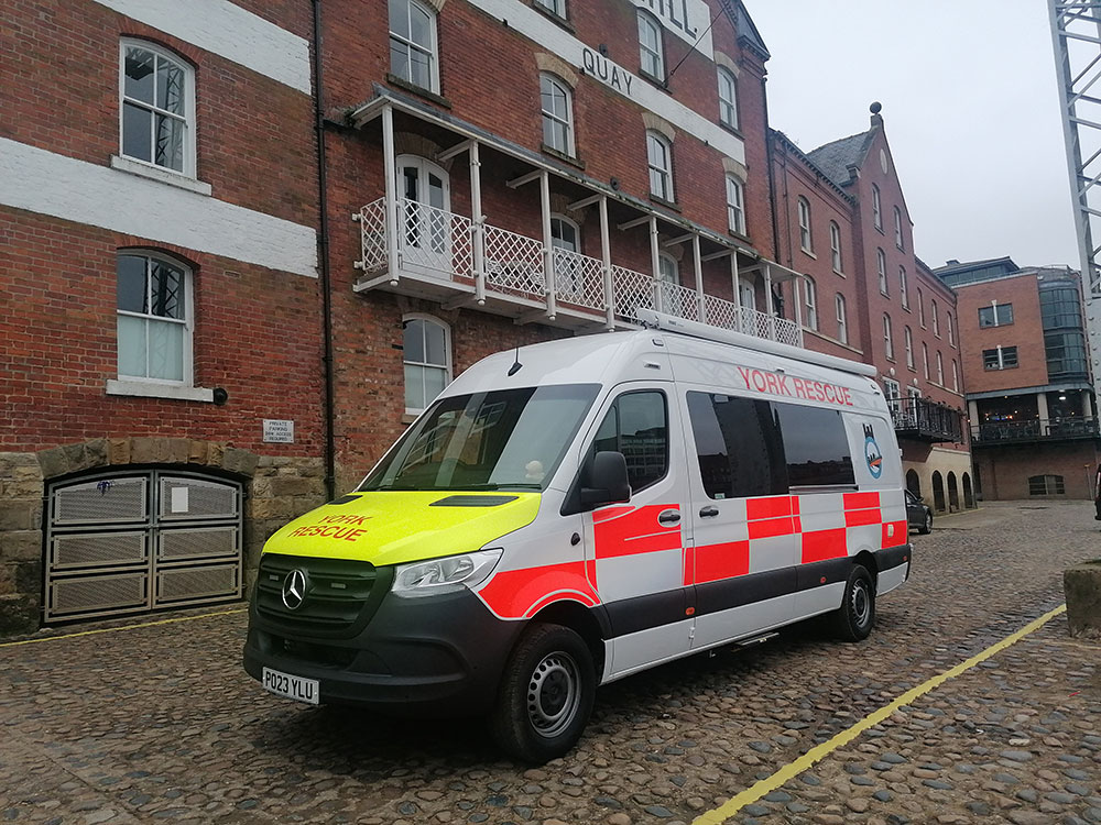 York Rescue Boat takes delivery of vital new van