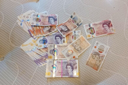 Knife and cash seized in drugs raid on Selby property