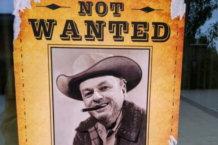 These ‘Not Wanted’ posters have appeared around a York shopping centre