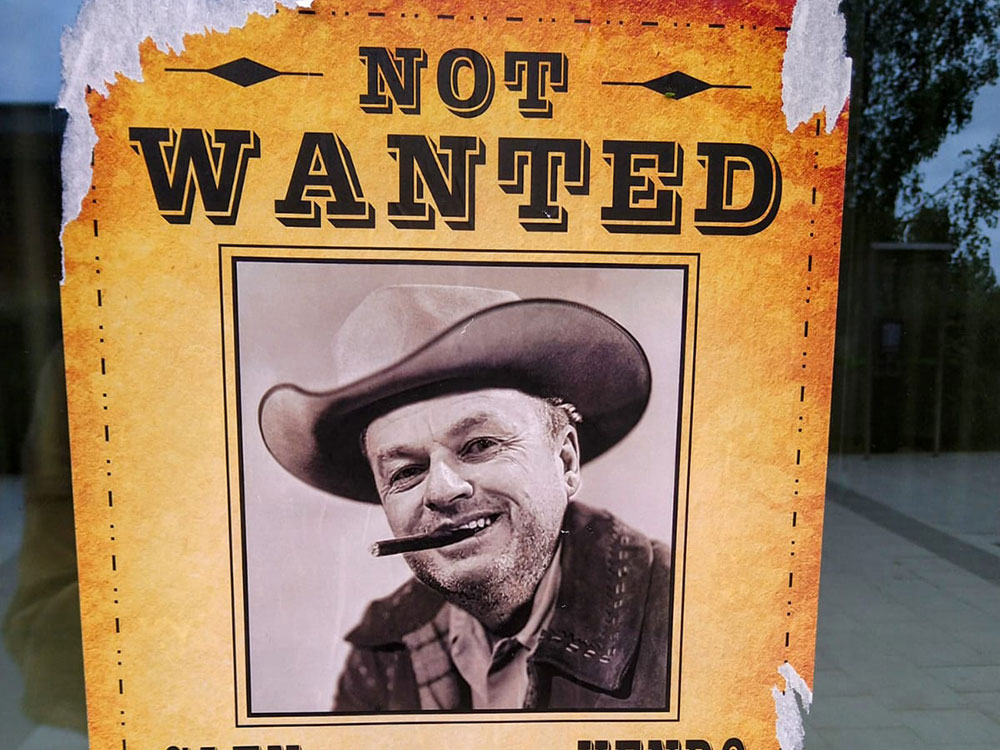 These ‘Not Wanted’ posters have appeared around a York shopping centre