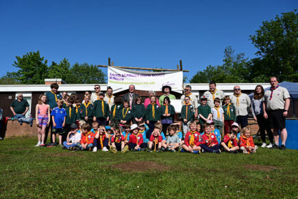 York Scout group celebrates massive milestone with huge party