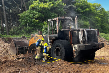 York and Selby fire crews tackle machinery fire