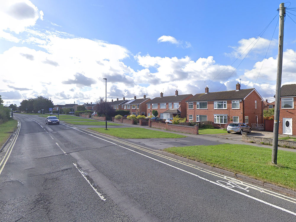 Two-car crash in York suburb