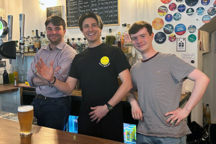 ‘How we tempted a TV star to come and serve behind our bar in York’