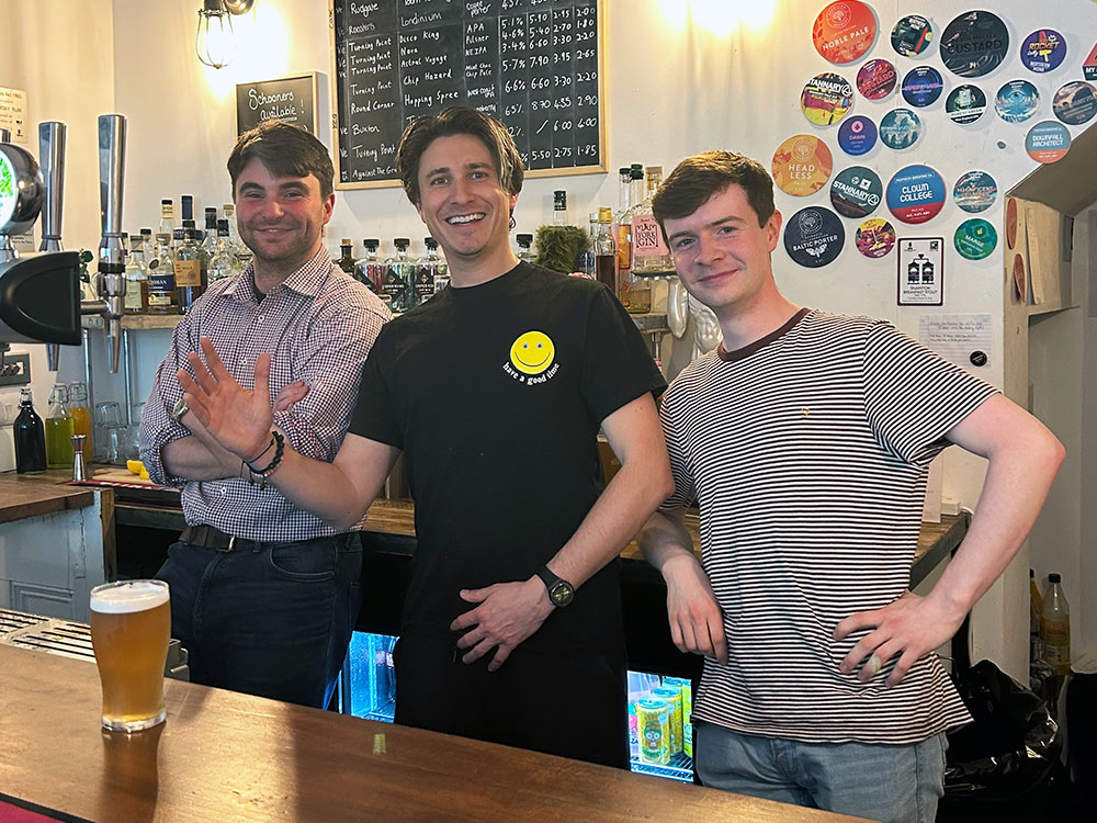 ‘How we tempted a TV star to come and serve behind our bar in York’
