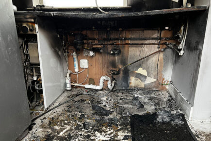 Firefighters praised for ‘brilliant job’ tackling house blaze